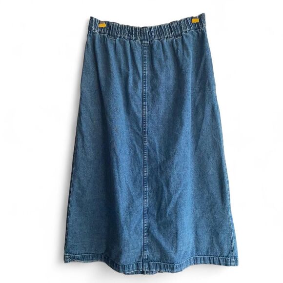 Original TY wear denim midi skirt size 8P - Picture 2 of 6